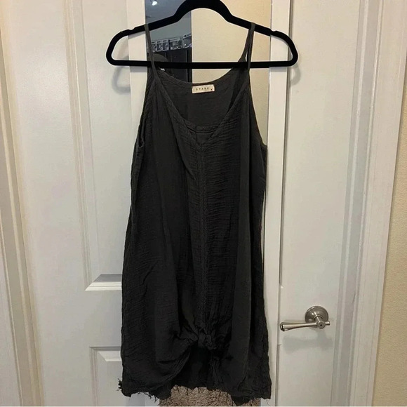 705 StarkX Cotton Tank Mini Dress - Picture 2 of 5